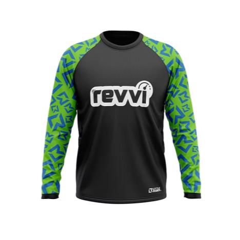 Revvi Kids Riding Jersey - Green £27.99